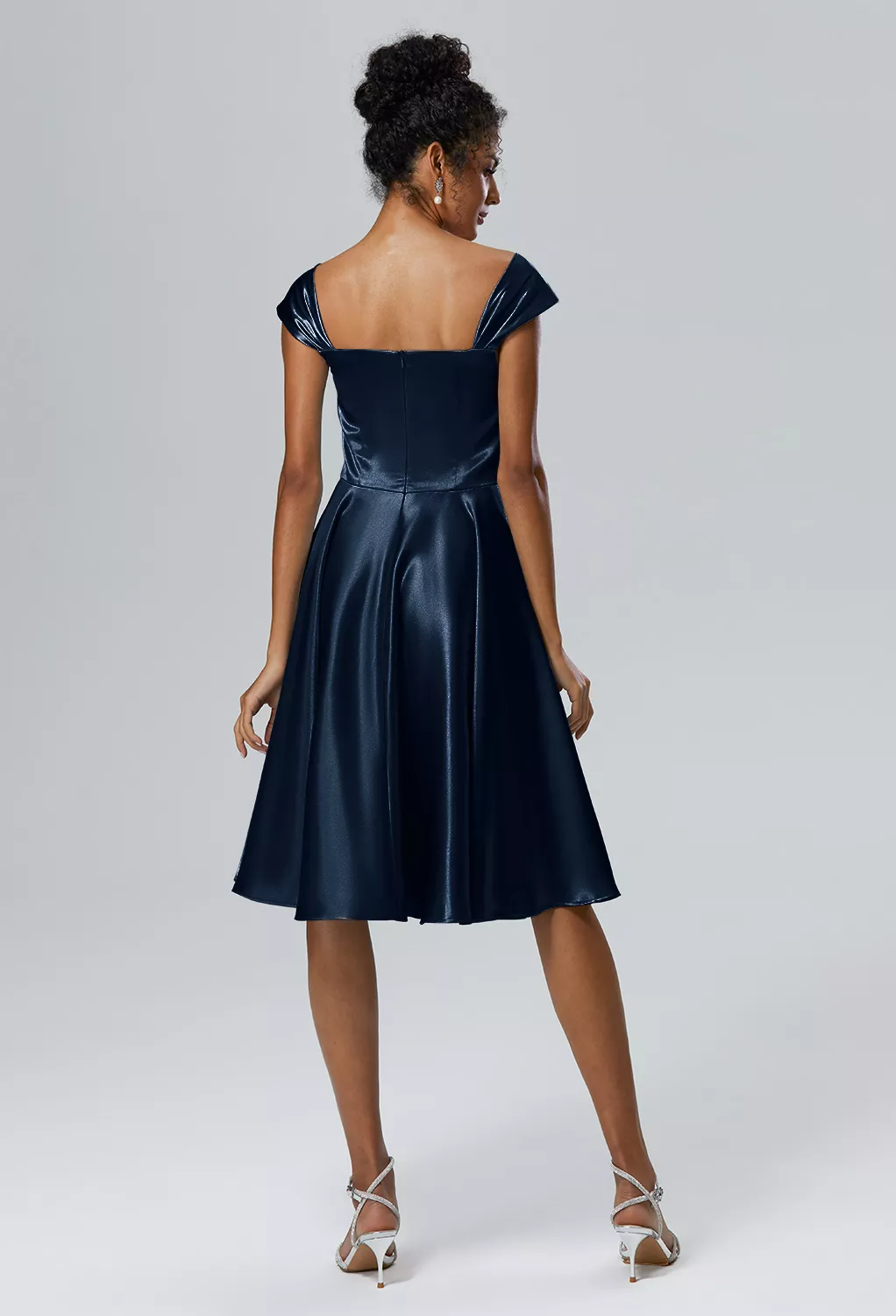 AW Yasmin Dark Navy  Spring Wedding Guest Dresses